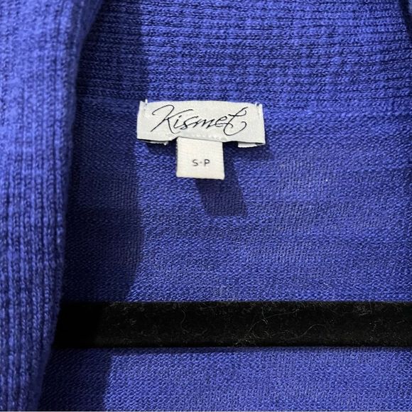 Kismet blue long sleeve open front cardigan size small - Picture 4 of 9